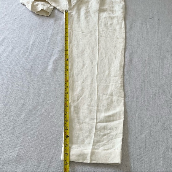 Rachel Pally Off White Linen Blend Casual Pants Size XS - Picture 6 of 7
